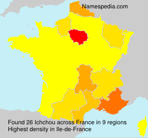 Surname Ichchou in France