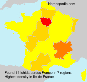 Surname Ishida in France