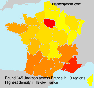 Surname Jackson in France