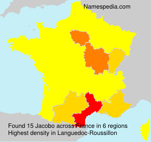 Surname Jacobo in France