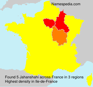 Surname Jahanshahi in France