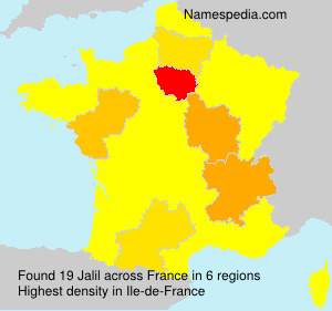 Surname Jalil in France
