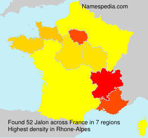 Surname Jalon in France