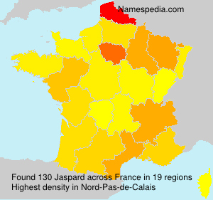 Surname Jaspard in France