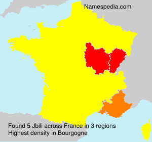 Surname Jbili in France