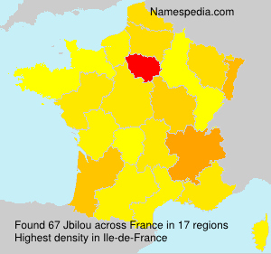 Surname Jbilou in France