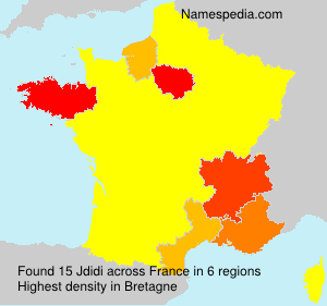 Surname Jdidi in France