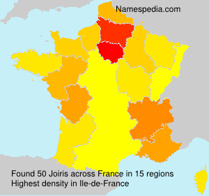 Surname Joiris in France