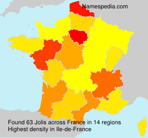 Surname Jolis in France