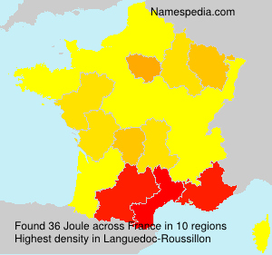 Surname Joule in France