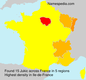 Surname Jukic in France