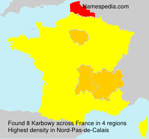 Surname Karbowy in France