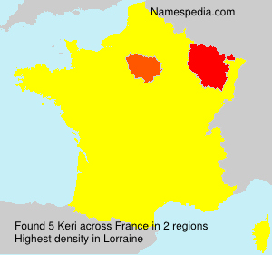 Surname Keri in France