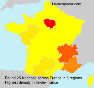 Surname Kochbati in France