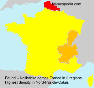 Surname Kolibabka in France