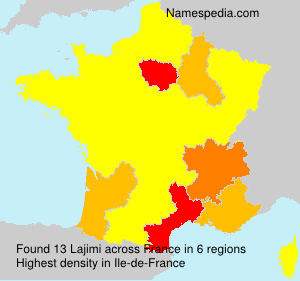 Surname Lajimi in France