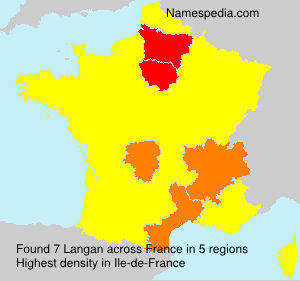 Surname Langan in France