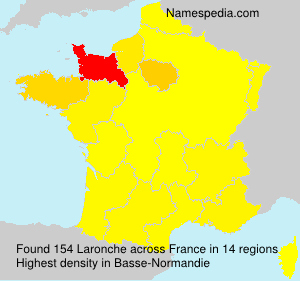 Surname Laronche in France