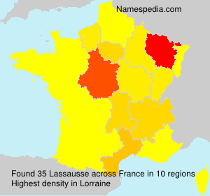 Surname Lassausse in France