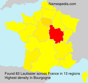 Surname Lautissier in France