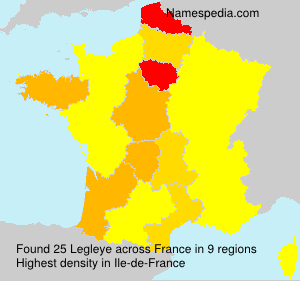 Surname Legleye in France
