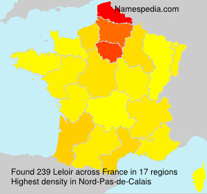 Surname Leloir in France