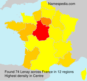 Surname Lenay in France