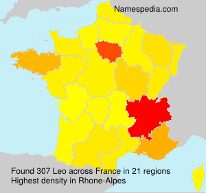 Surname Leo in France