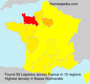 Surname Lepareur in France