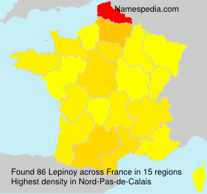 Surname Lepinoy in France