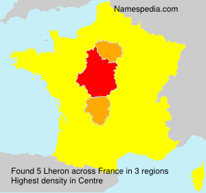 Surname Lheron in France