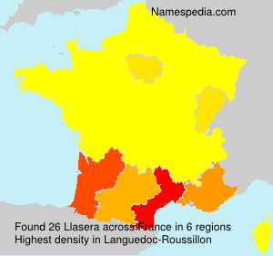 Surname Llasera in France
