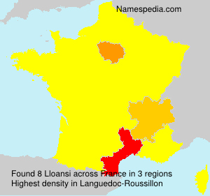 Surname Lloansi in France