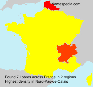 Surname Lobros in France