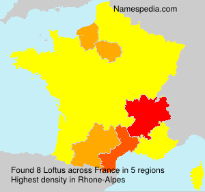 Surname Loftus in France