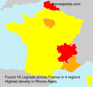 Surname Lograda in France
