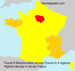 Surname Mackoumbou in France