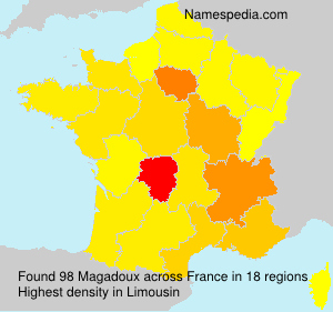 Surname Magadoux in France