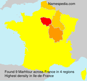 Surname Marhfour in France