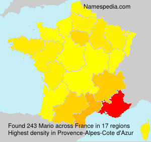 Surname Mario in France