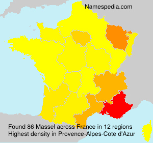 Surname Massel in France