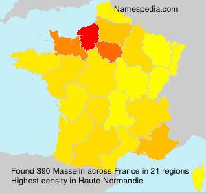 Surname Masselin in France