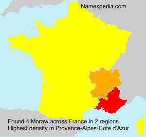 Surname Moraw in France