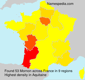 Surname Mornon in France