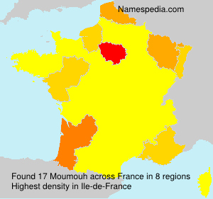Surname Moumouh in France