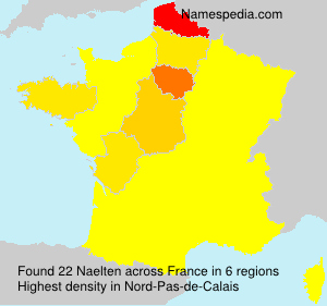 Surname Naelten in France
