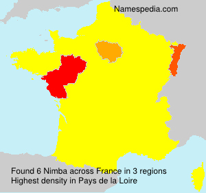 Surname Nimba in France