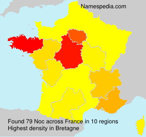 Surname Noc in France