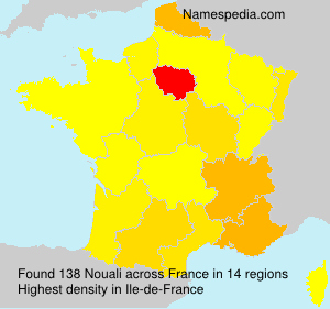 Surname Nouali in France