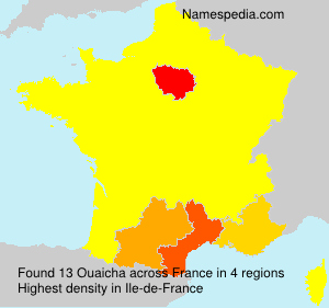 Surname Ouaicha in France